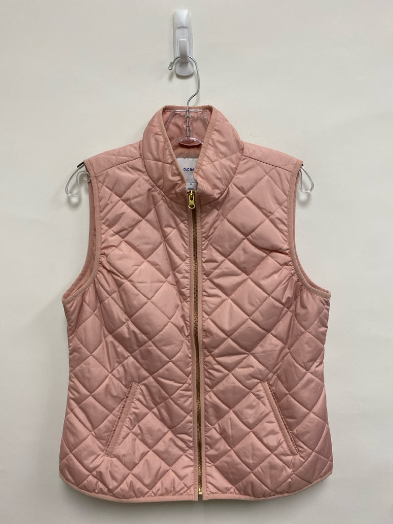 Old Navy Size M Pale Pink Diamond Print Ladies Vest