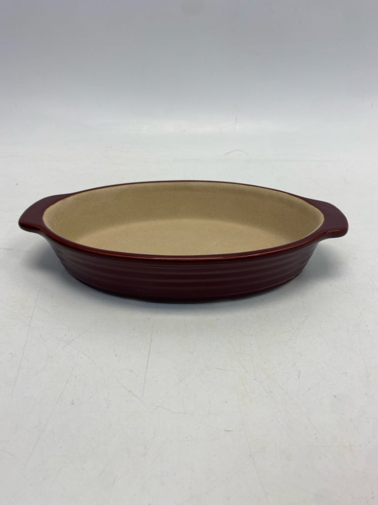 Pampered Chef Burgundy Bakeware