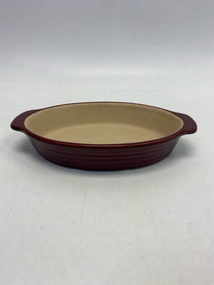 Pampered Chef Burgundy Bakeware