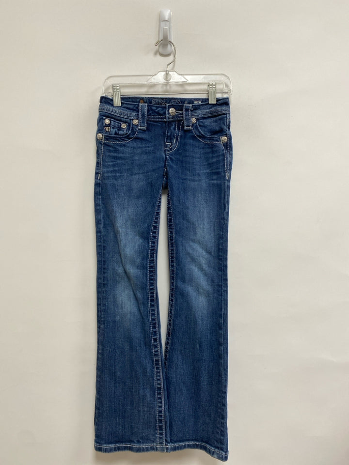 Miss Me SIZE 7 Blue Flared Girl&