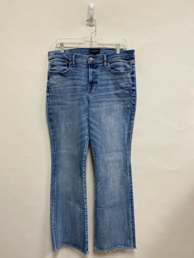 Lucky Brand Size 14 Pale Blue Denim Ladies Jeans