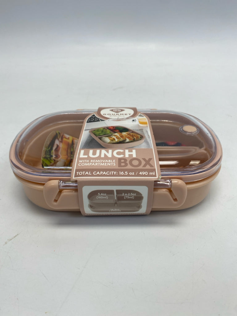 NEW Pink Clear Storage Container