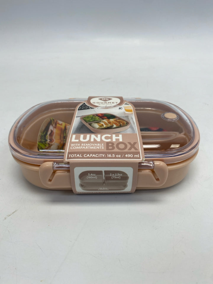 NEW Pink Clear Storage Container