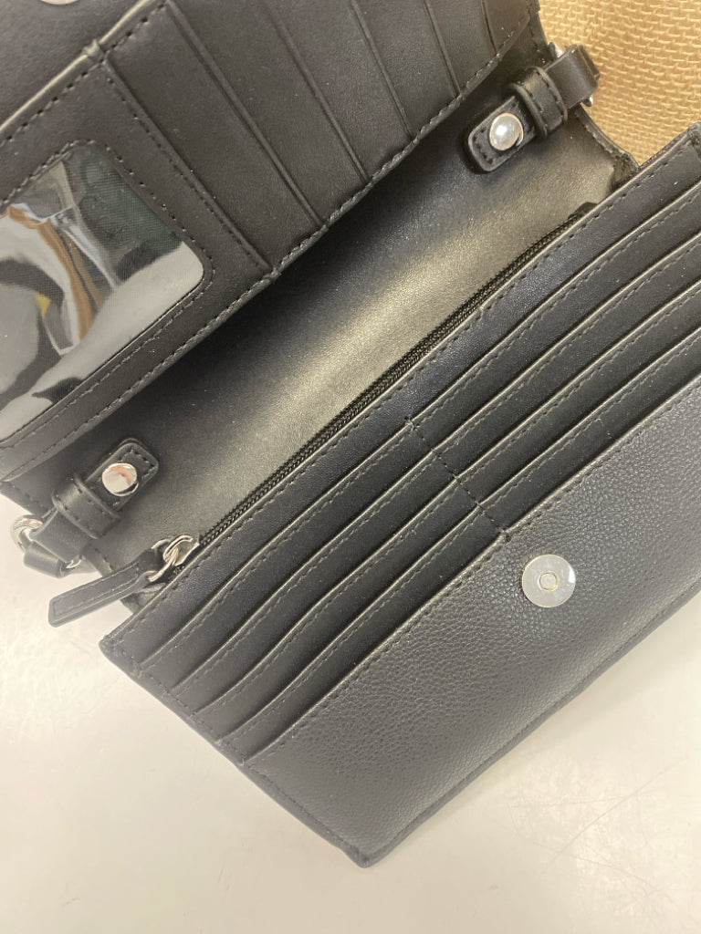 Calvin Klein Black Silver Accent(s) Crossbody