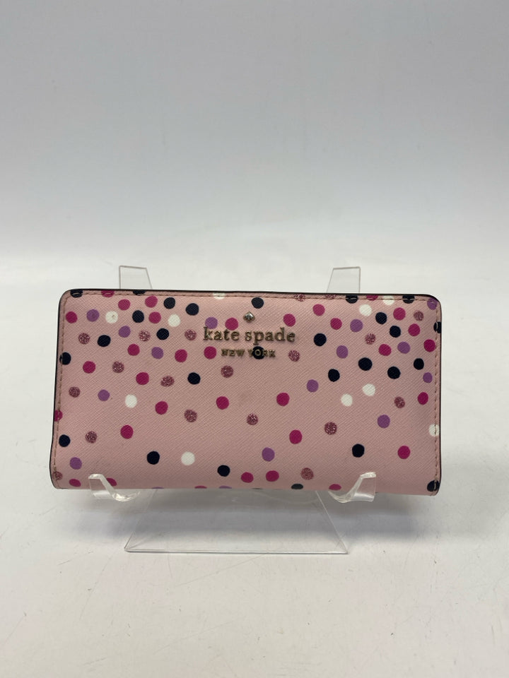 Kate Spade Pink Multi-Color Dot(s) Wallet
