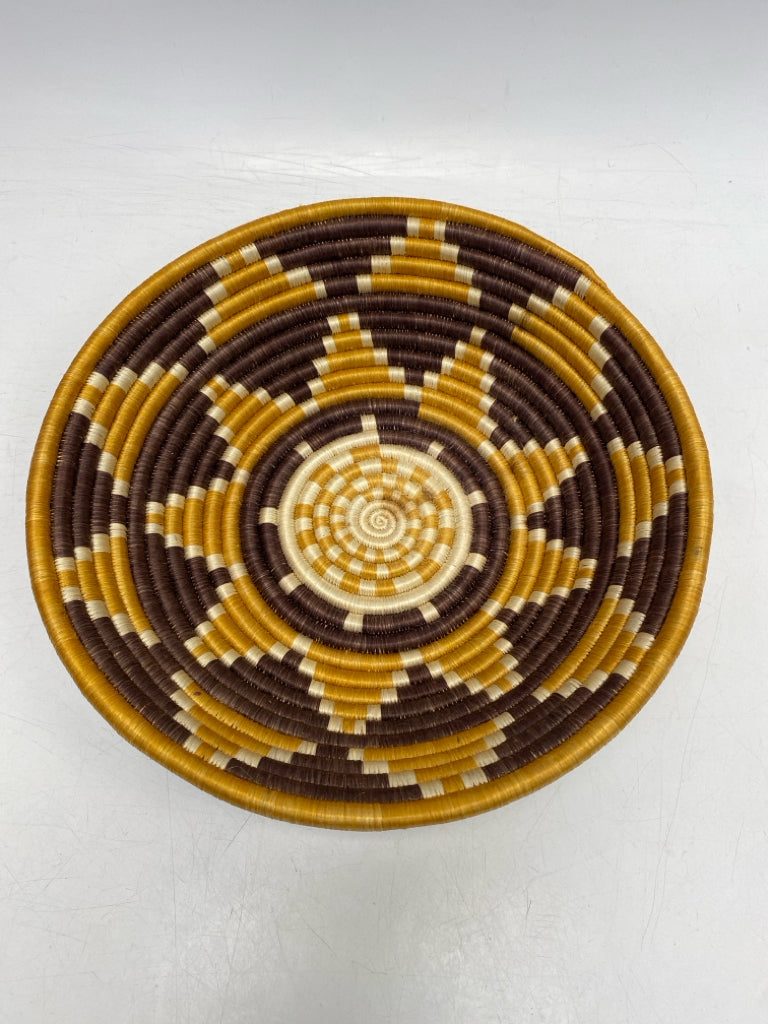 Gold Brown Basket