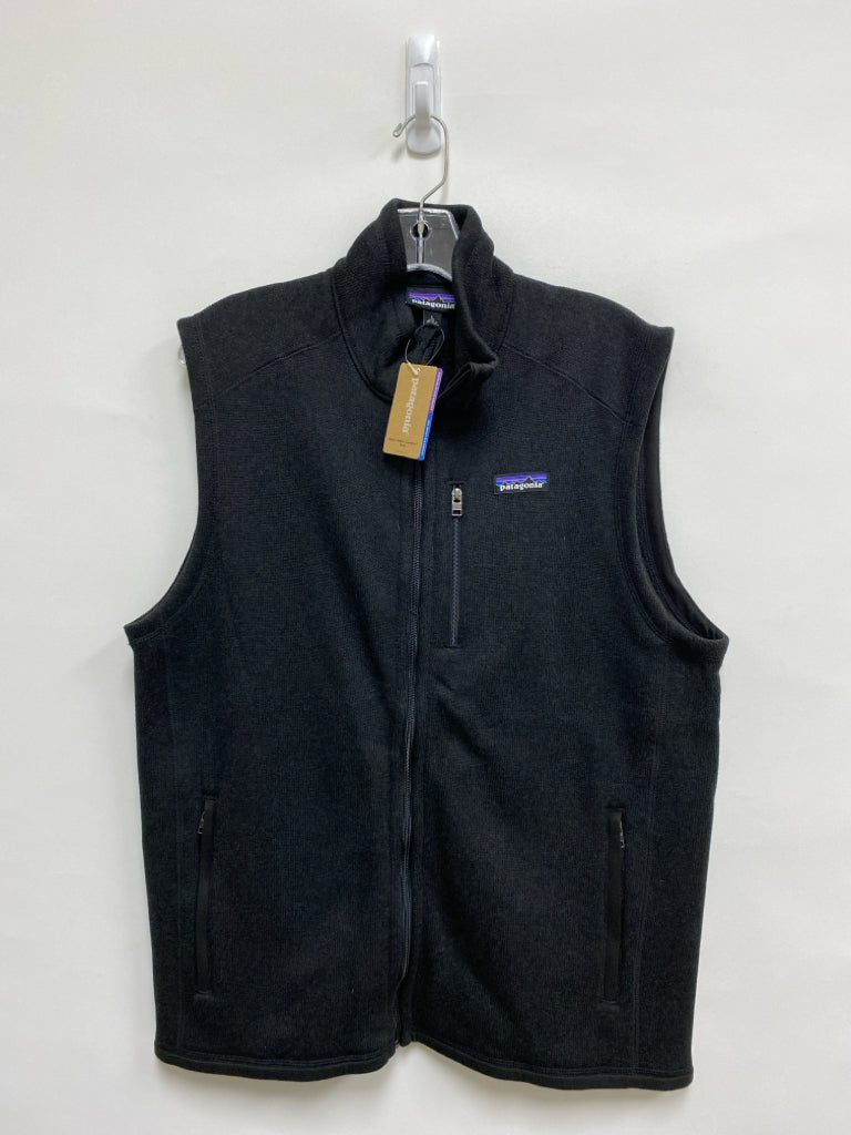 NWT Patagonia Size L Black Zip Down Men&