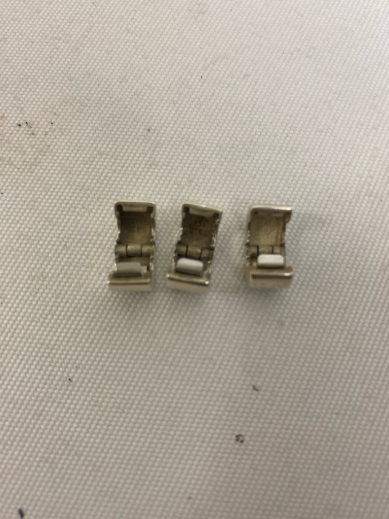 Pandora Silver Multi Color Shapes Bracelet