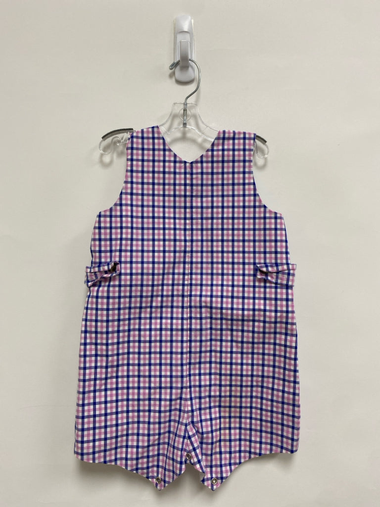 Bella Bliss SIZE 18M Pink/Navy White Checkered Sleeveless Boy&
