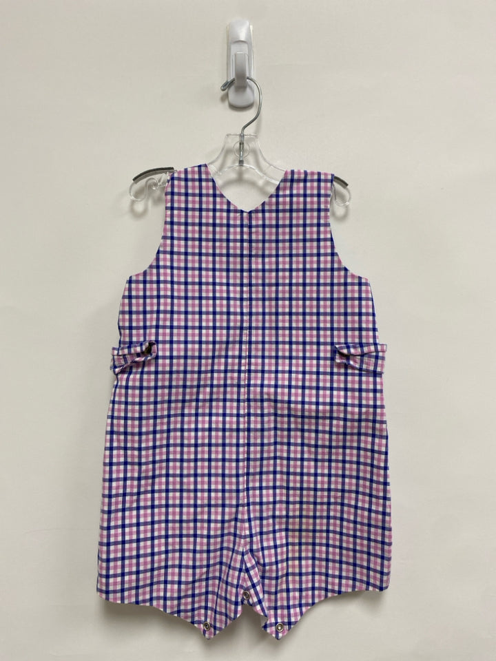 Bella Bliss SIZE 18M Pink/Navy White Checkered Sleeveless Boy&