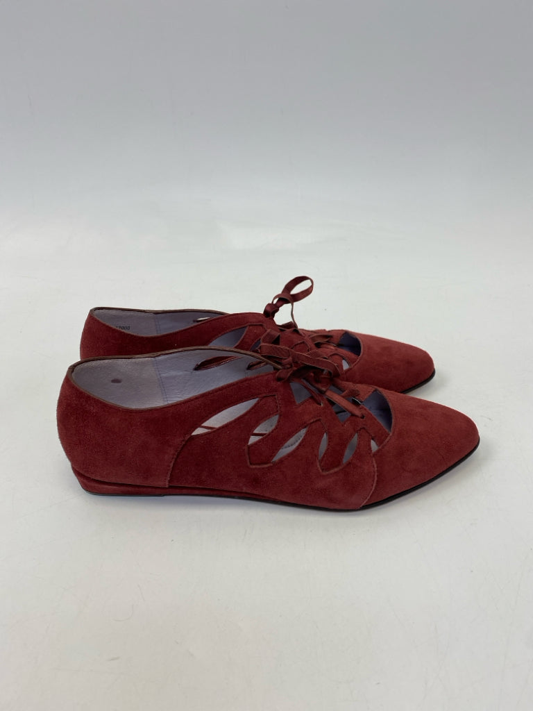 Johnston/Murphy  Size 6 Dark Red Cutout Flats