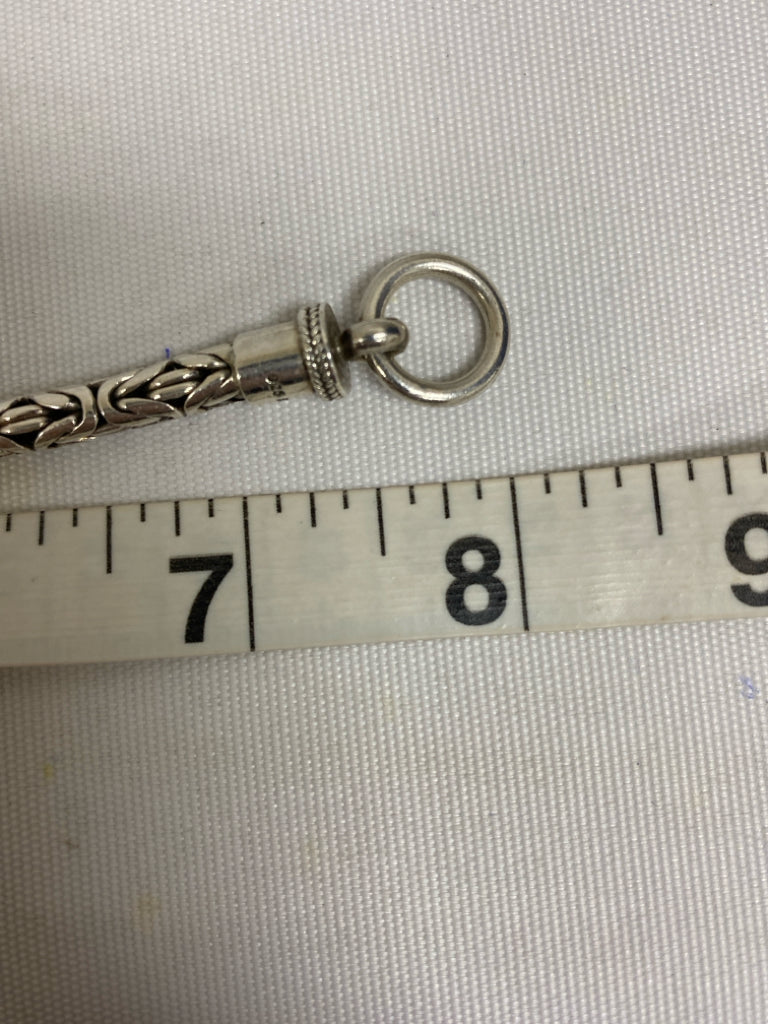 Silver Black Bracelet