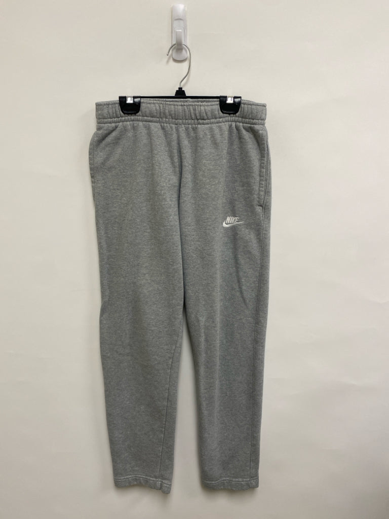 Nike Size S Gray Logo Athletic Sweatpants