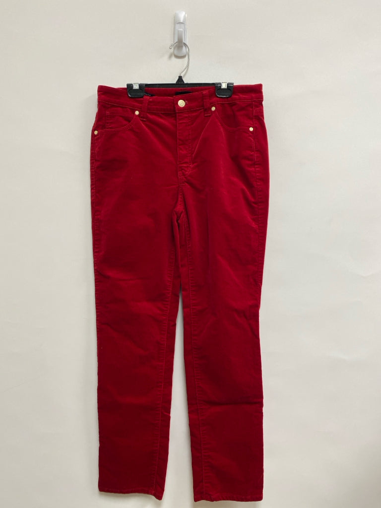 Talbots Size 6P Red Petite Pants