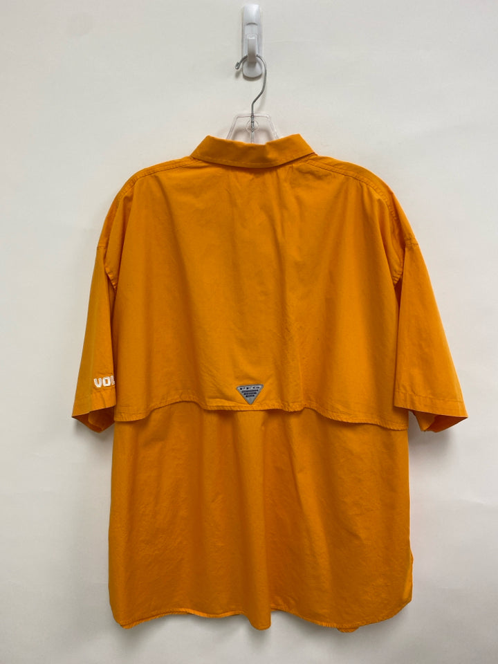 Columbia Size 2X Orange UT Men&