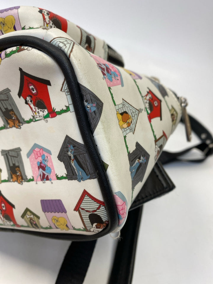 Disney Cream Multi-Color Dog(s) Backpack
