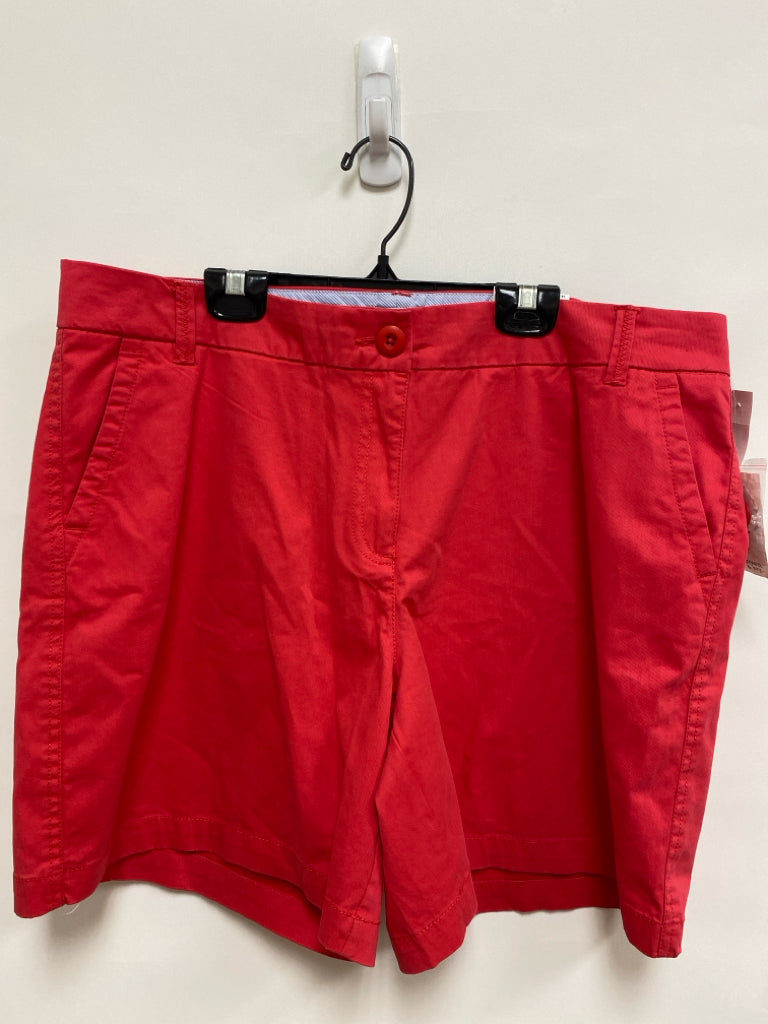 NWT Crown &amp; Ivy Size 14 Dark Coral Ladies Shorts