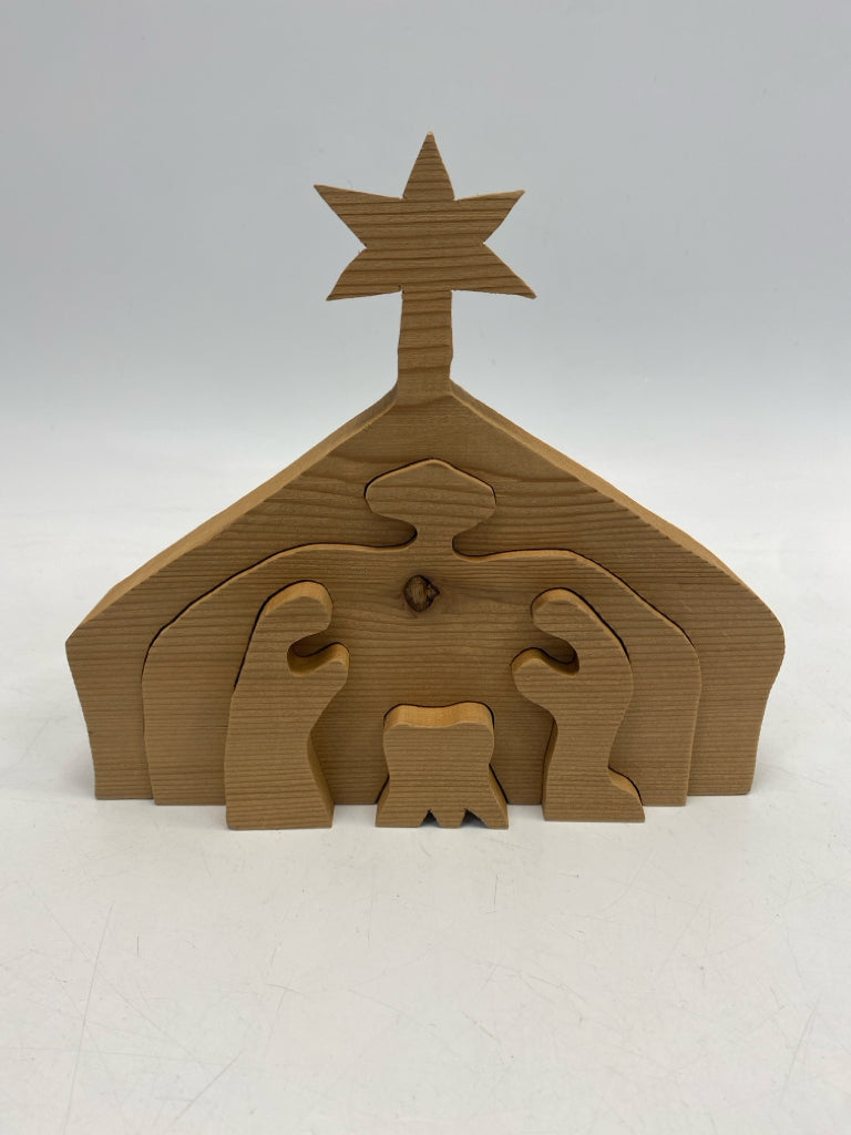 Brown Wood Christmas