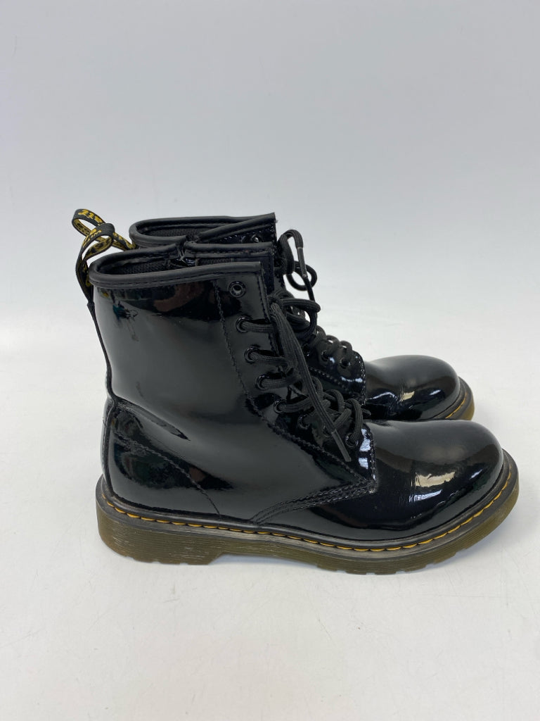 Doc Martens  Size 6 Black Lace-up Patent Boots