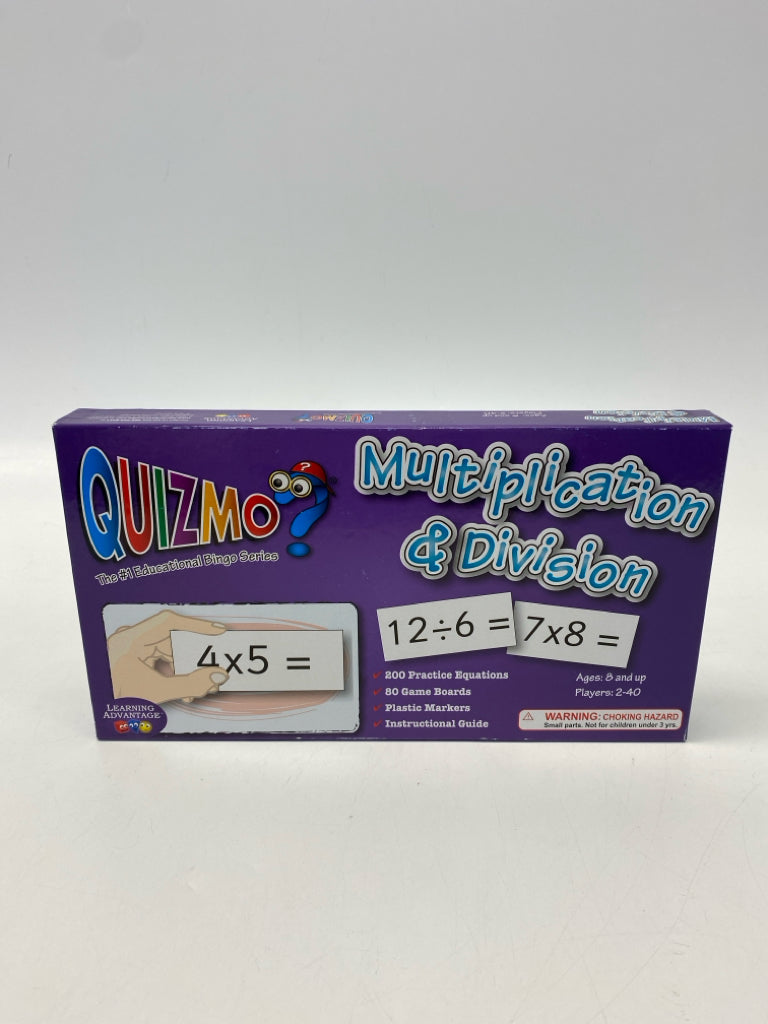 Quizmo Multiplicaton &amp; Division Game