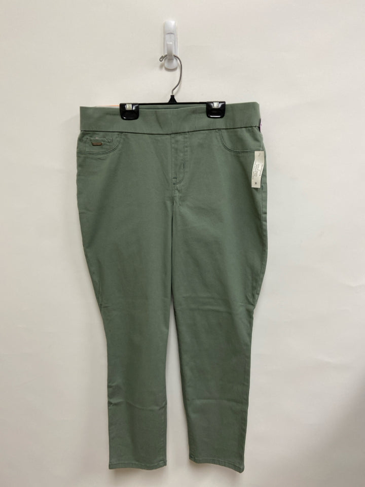 NWT Nine West Size 12 Green Ladies Pants