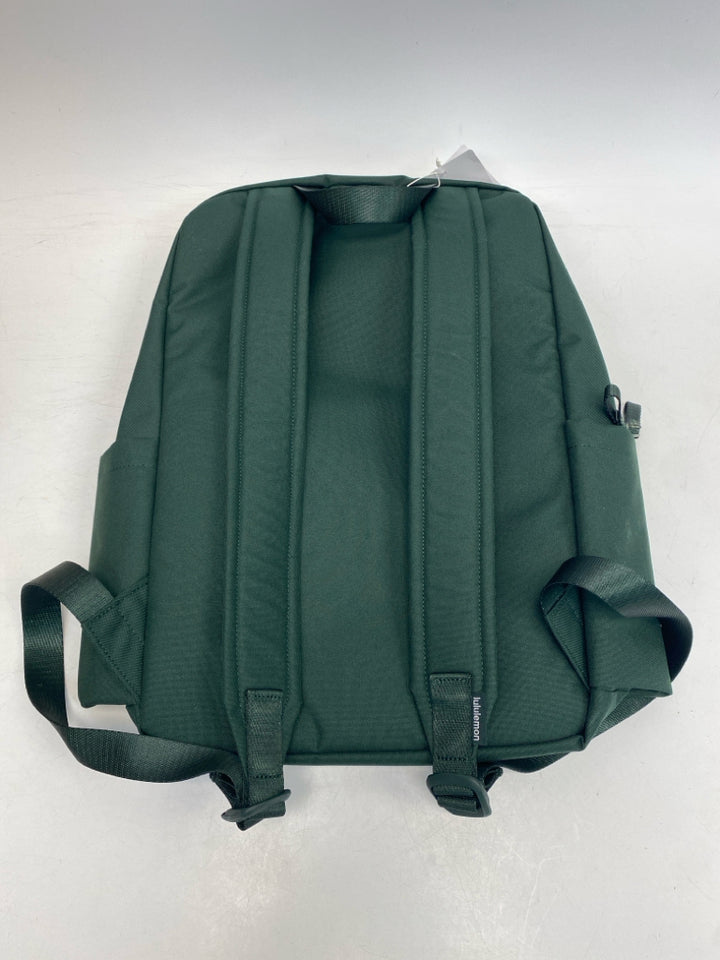 NWT Lululemon Dark Green Backpack