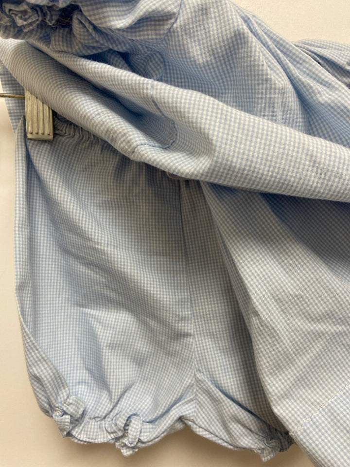 SIZE NB Blue/White Smocking Boy&