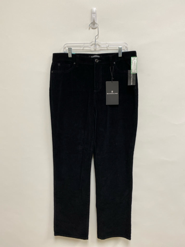NWT Bandolino Size 16 Black Corduroy Plus Size Pants