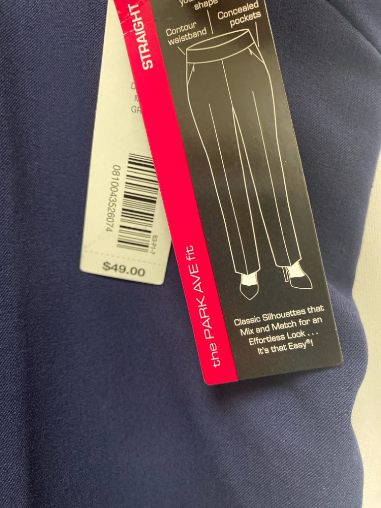 NWT investments Size 12L Black Pull-on Ladies Pants