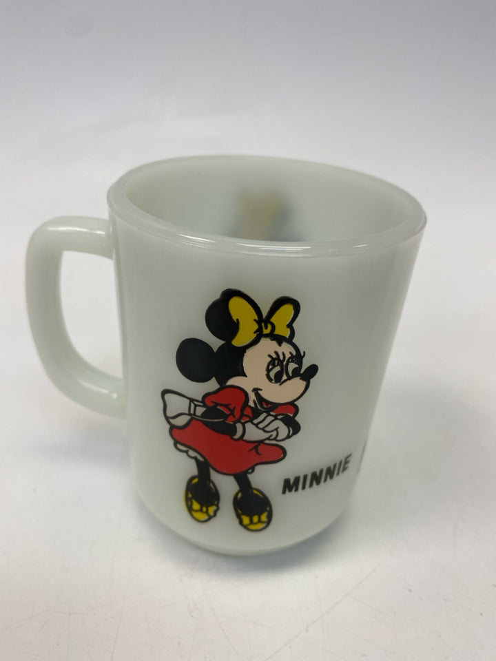 Disney White Multi Color Minnie Mouse Mirror Coffee Mug