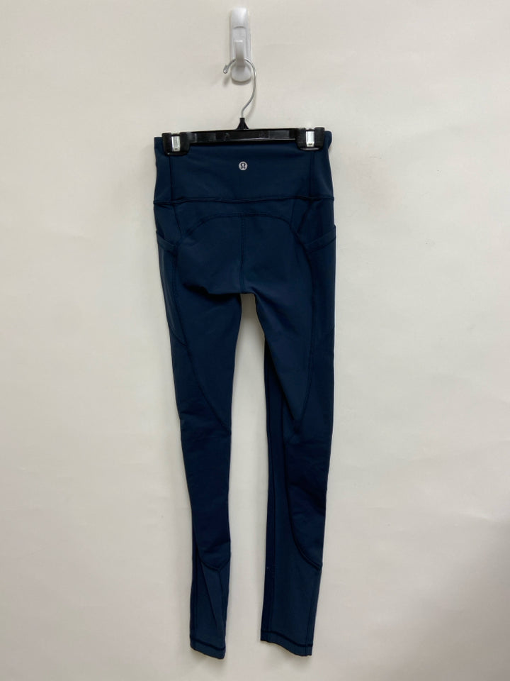 Lululemon Size 2 Navy Athletic Leggings