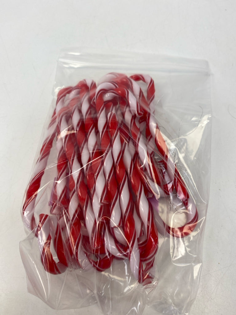 Red White Candy Cane Ornaments