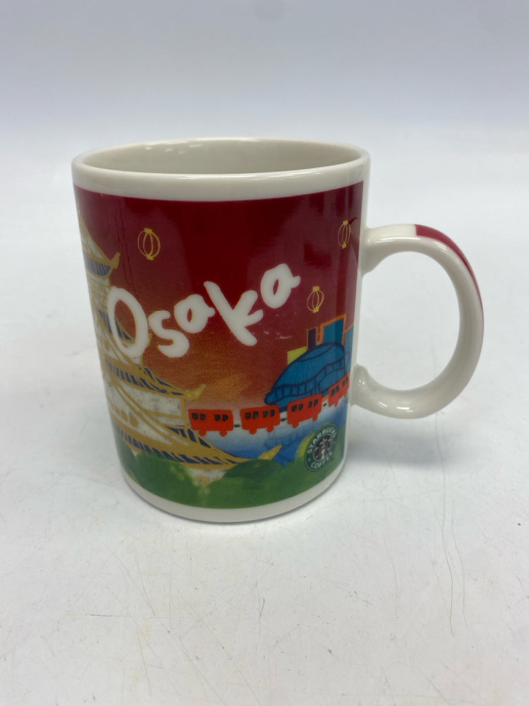 Starbucks Red Multi Color Coffee Mug