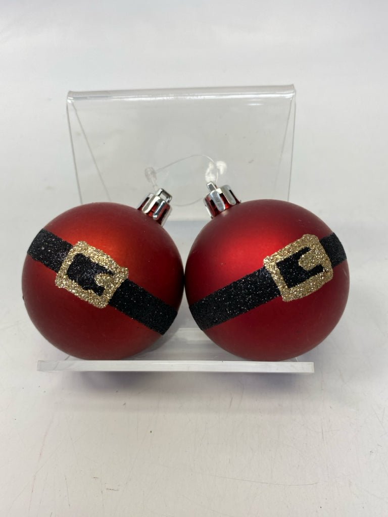 Red Black Ornaments