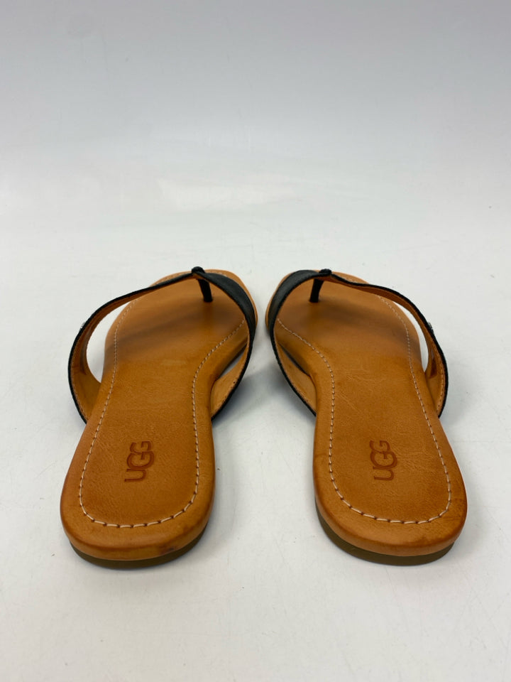 UGG  Size 8 Black Sandals