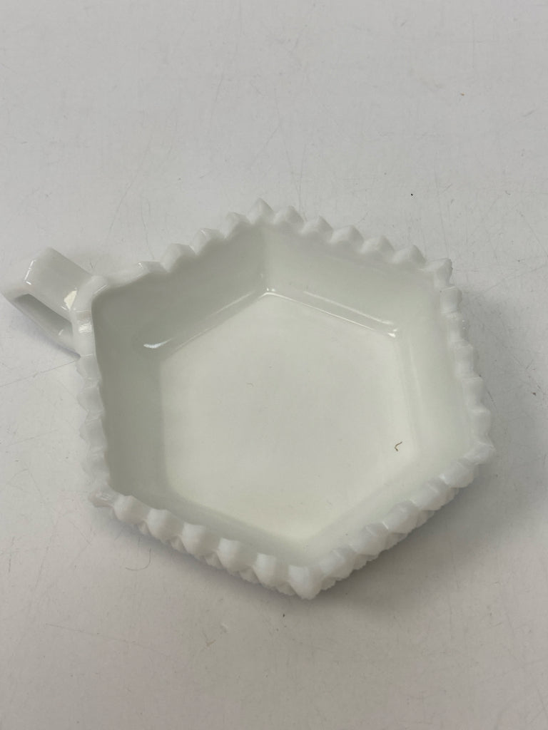 White Hobnail Glass Bowl(s)