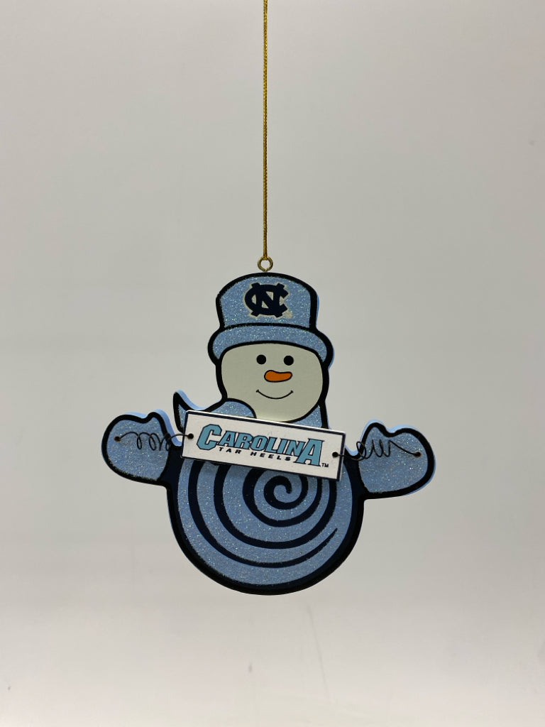 Blue White UNC Ornaments