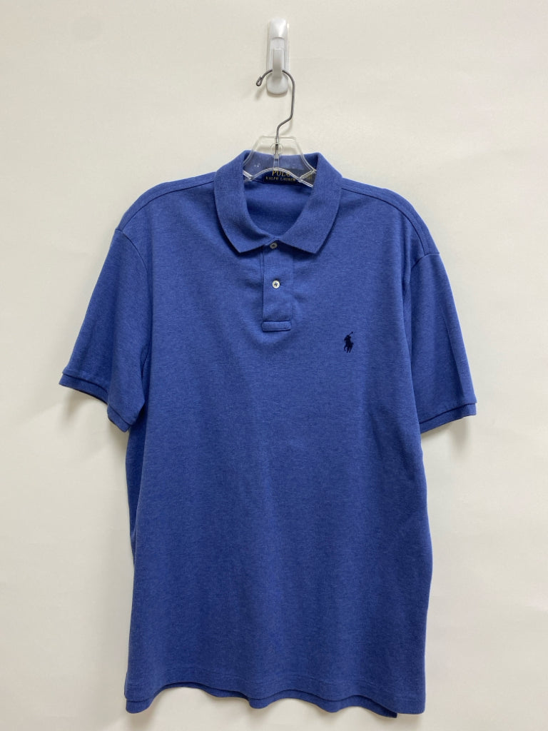 Polo Size M Blue Heather Polo Men&