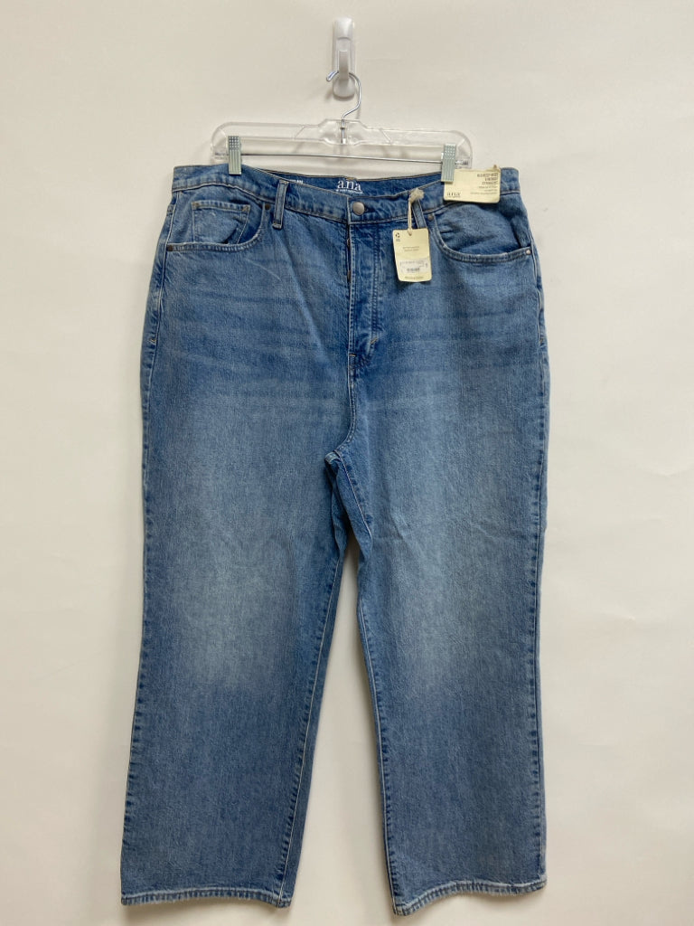 NWT A New Aproach ANA Size 18 Blue Denim Plus Size Jeans