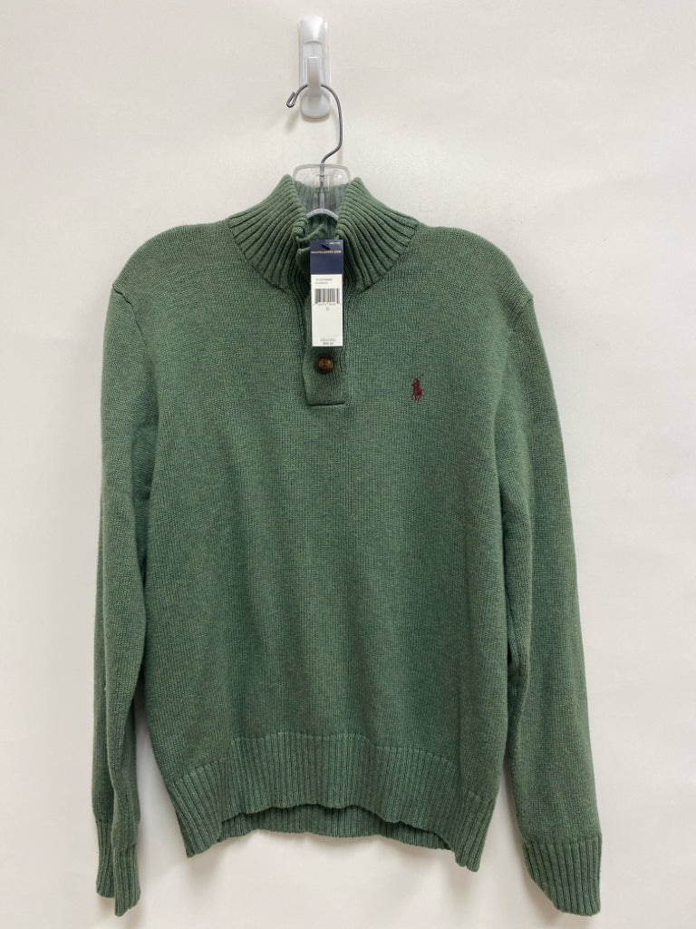 NWT Polo Size S Sage Quarter Button Men&