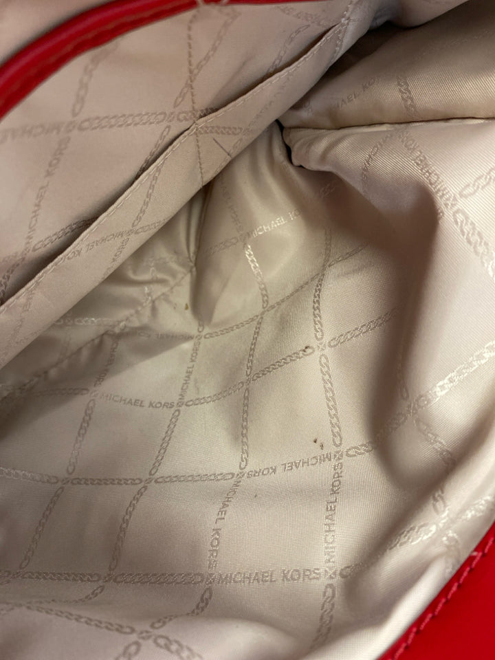Michael Kors Red Signature Handbag