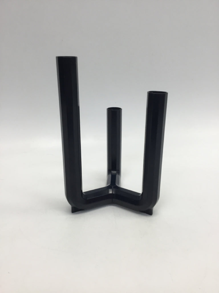 Ikea Navy Geometric Metal Candleholder(s)