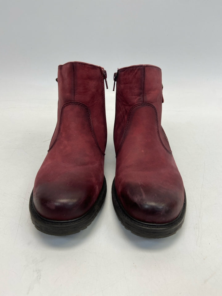 Earth US Shoe Size 8 Burgundy Boots