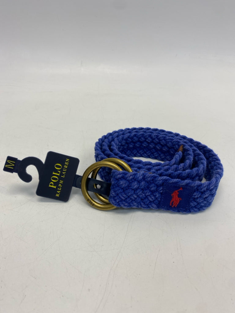 NWT Ralph Lauren Blue Woven Belt