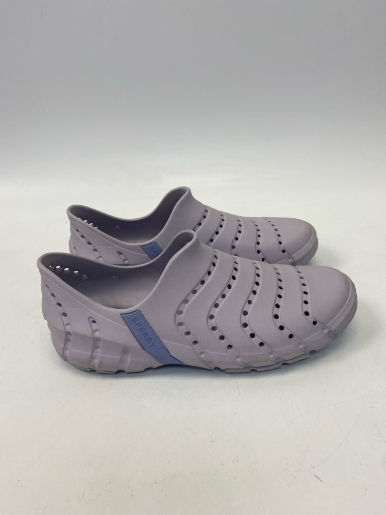 Sperry  Size 9 Lavender Rubber Flats