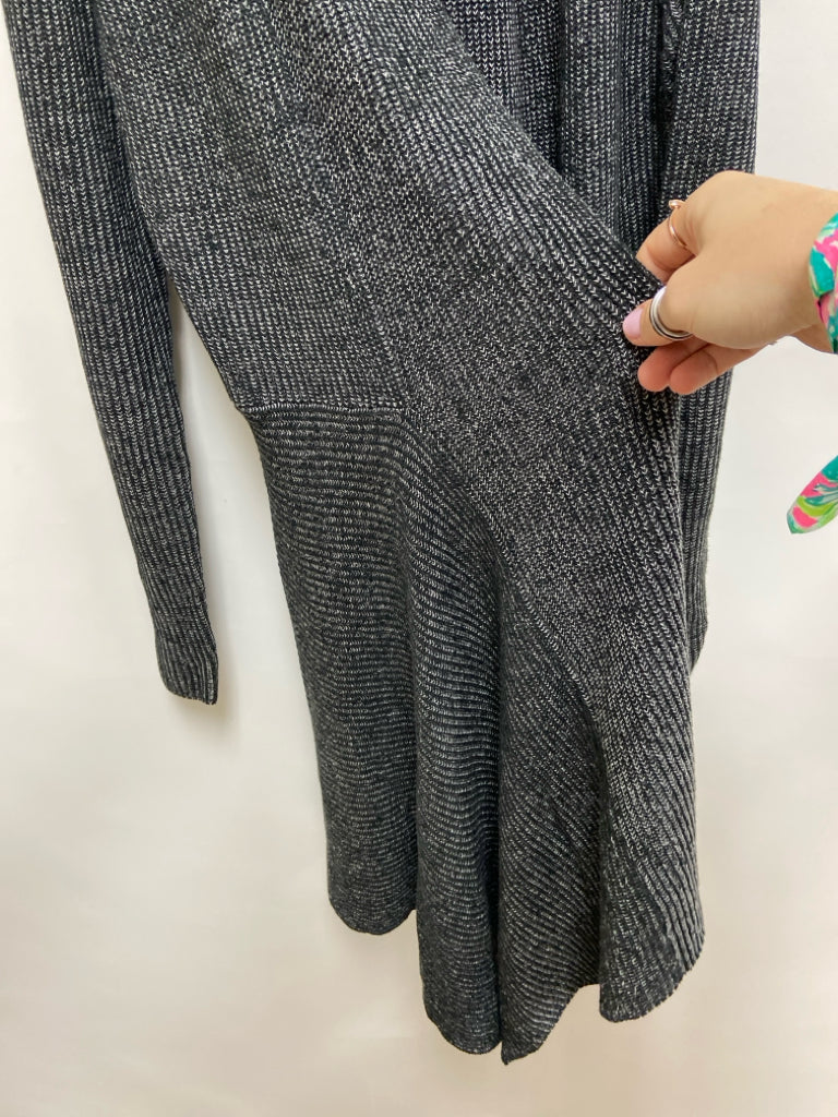 Cabi Size XL Black Gray Drape Ladies Sweater