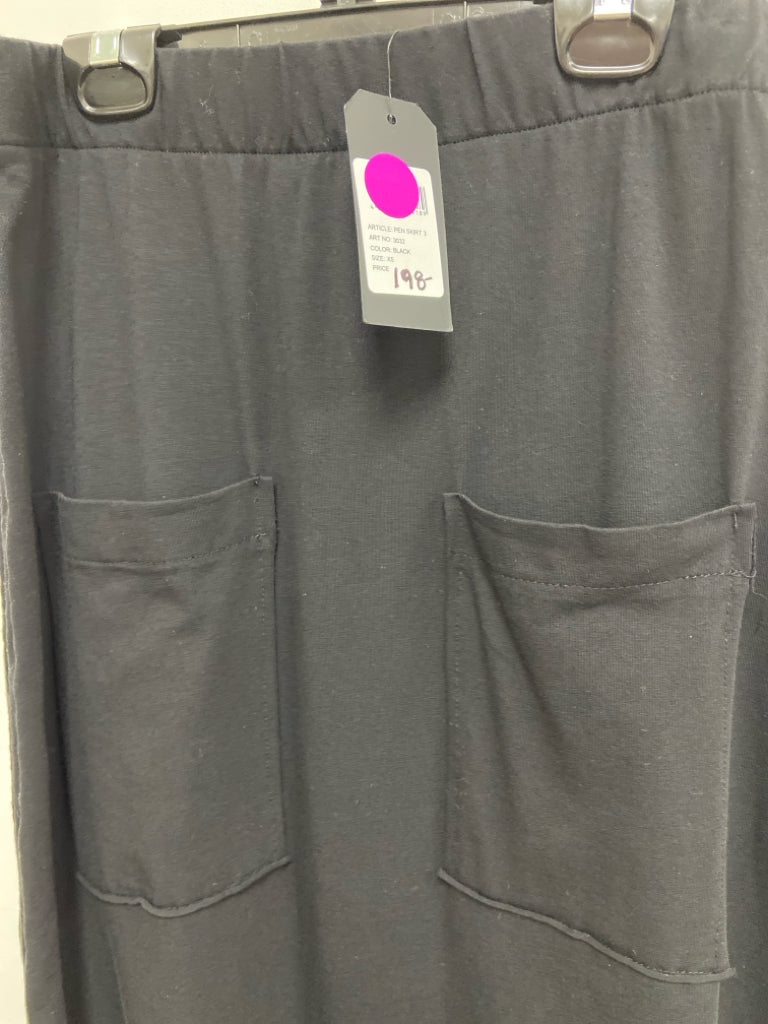 NWT Size XS Black Maxi Ladies Skirt