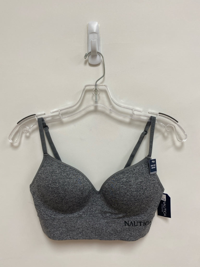 NWT Nautica Gray Heather Ladies Bra