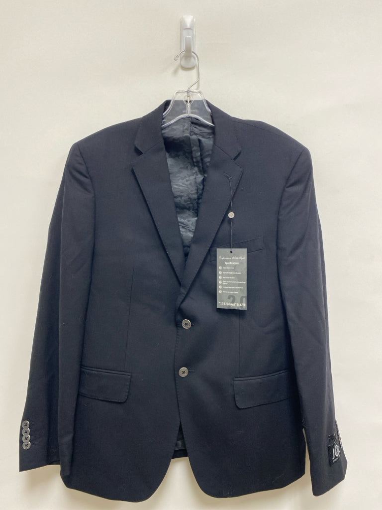 NWT JOSEPH ABBOUD Size 40S Black Wool Men&
