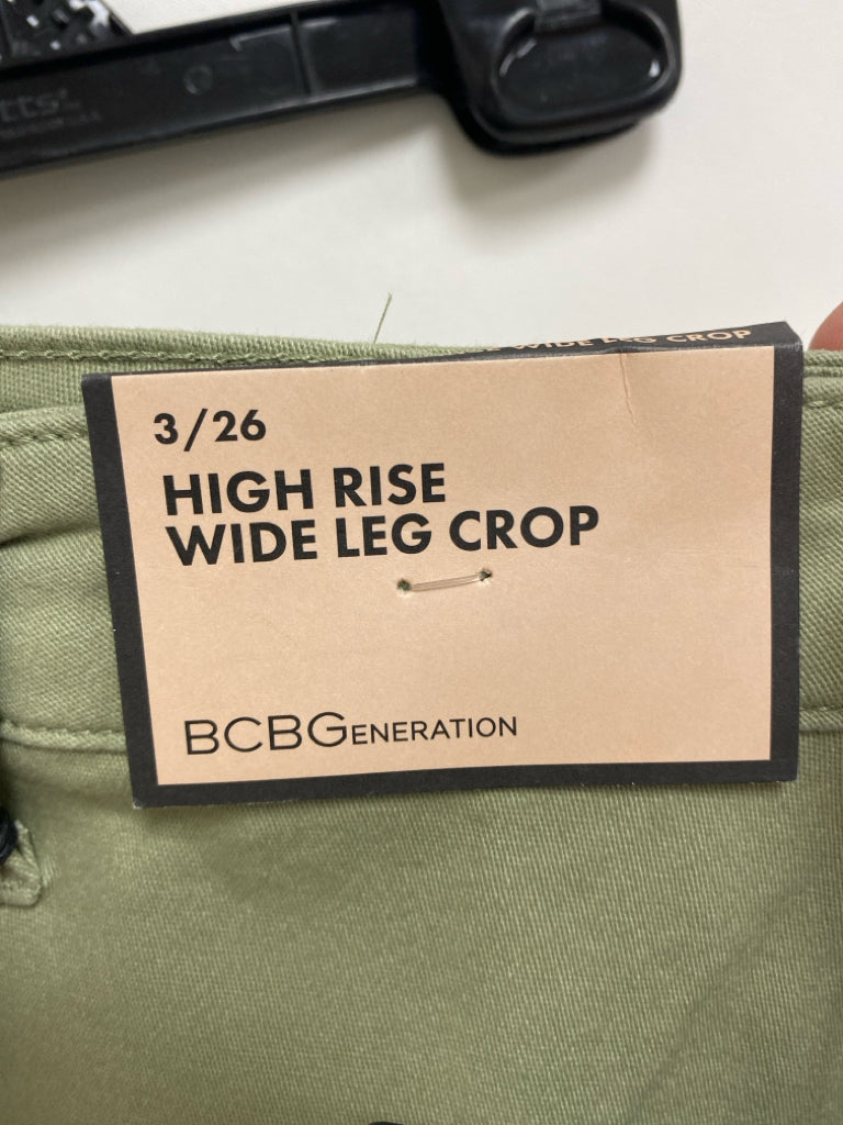 NWT BCBG Size 3 Sage Wide Leg Ladies Pants